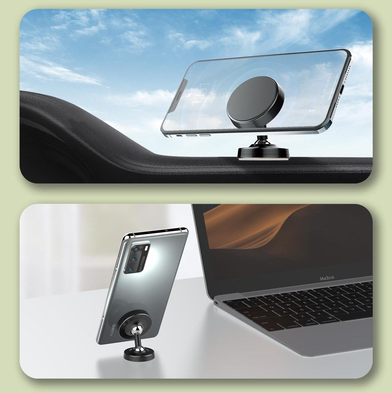 Magnetic Workout Phone Holder
