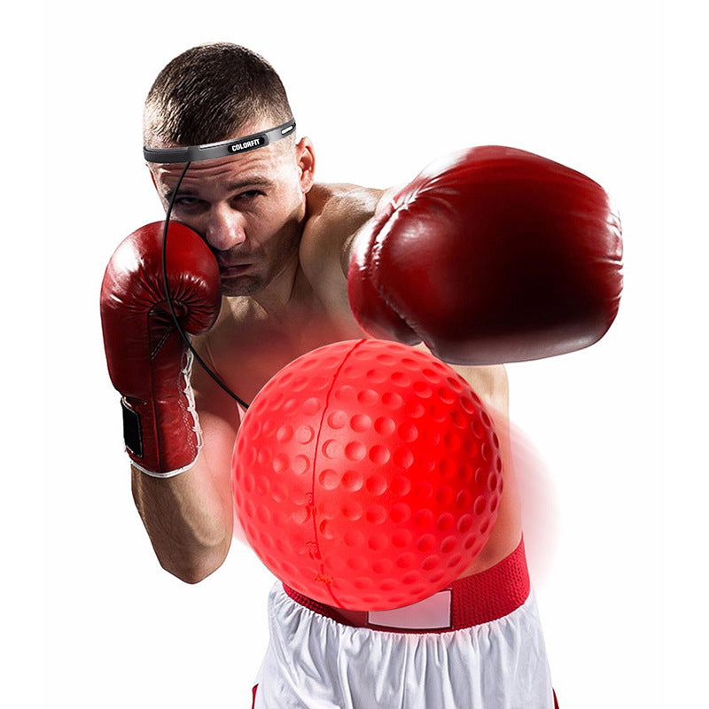 Head-mounted Boxing Speed Ball / Fitness Reaction Ball