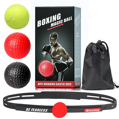 Head-mounted Boxing Speed Ball / Fitness Reaction Ball